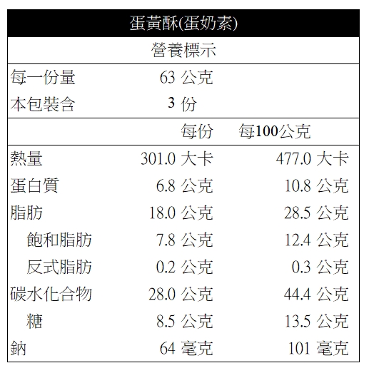 3入中秋禮盒-蛋黃酥+手工餅乾+千層