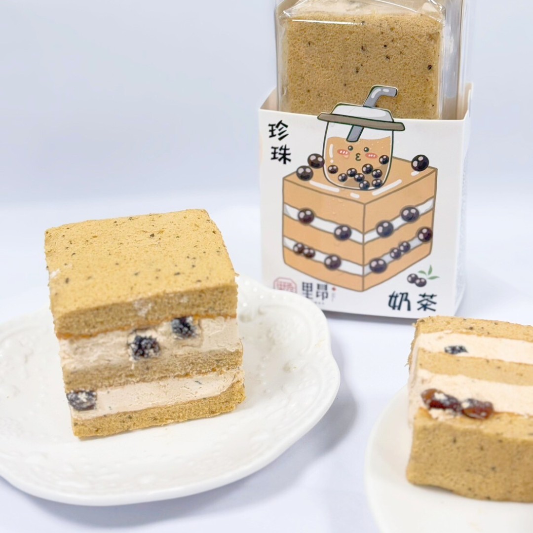 珍珠奶茶蛋糕彌月禮盒 珍珠奶茶蛋糕:圖片 4